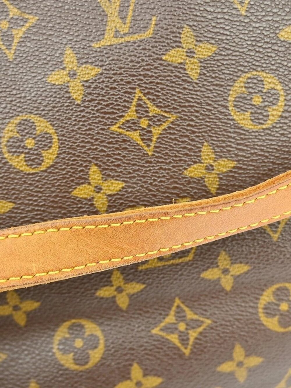 Best03 LOUIS VUITTON CABAS MEZZO HAND TOTE BAG MONOGRAM M51151 AR1010 RQ02761 - Picture 10 of 15